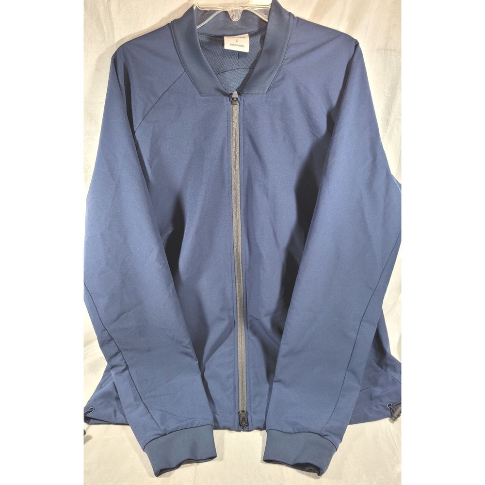 Gymshark Men's Studio Jacket - Full Zip w/ Zipper Pockets - Navy Blue‎ - Size S